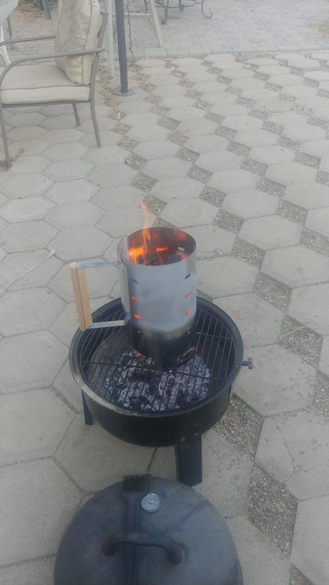 Lodge Chimney Charcoal Starter Customer Review Lodge Chimney Charcoal Starter - Customer Photo 1