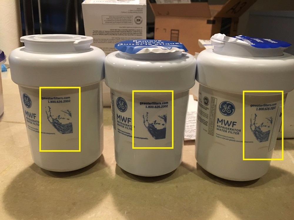 GE MWF Refrigerator Water Filter, Genuine Replacement Filter, Certified to Reduce Lead, Microplastics, PFOA/PFOS, and 50+ Other Impurities, Compatible with GE Appliances Brands, Pack of 1 Customer Review GE MWF Refrigerator Water Filter, Genuine Replacement Filter, Certified to Reduce Lead, Microplastics, PFOA/PFOS, and 50+ Other Impurities, Compatible with GE Appliances Brands, Pack of 1 - Customer Photo 1