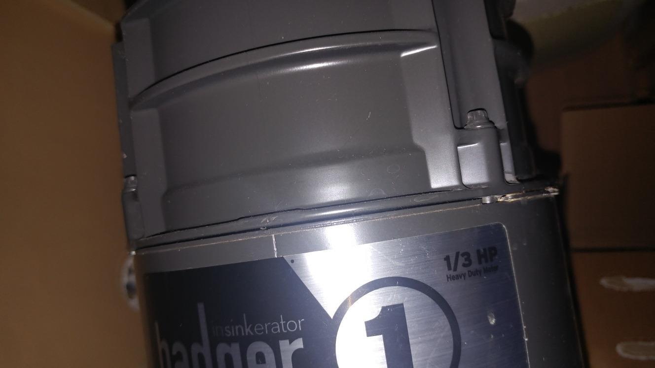 InSinkErator Badger 5XP Garbage Disposal, Standard Series 3/4 HP Continuous Feed Food Waste Disposer, Black / Stainless - Customer Photo 2