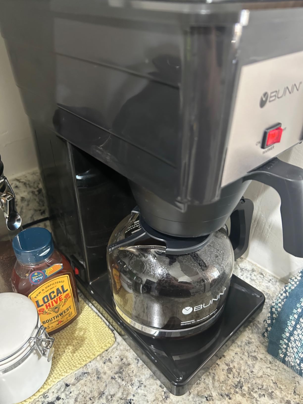 BUNN GRB Velocity Brew 10-Cup Home Coffee Brewer, Black - Customer Photo 4