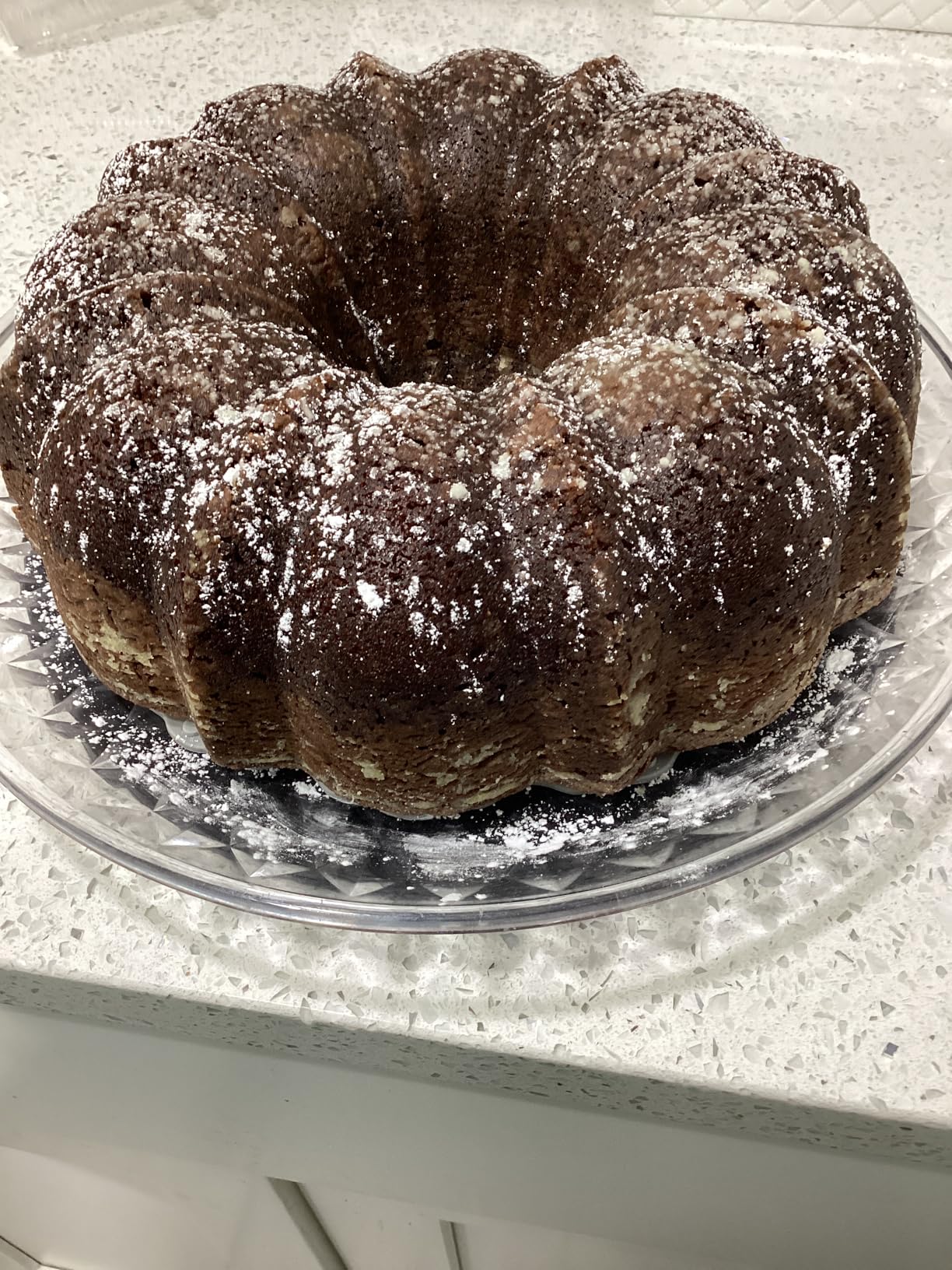 Nordic Ware Original Bundt, 12-Cup, Graphite Customer Review Nordic Ware Original Bundt, 12-Cup, Graphite - Customer Photo 2