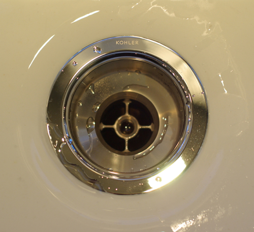 KOHLER K-8801-VS Duostrainer Sink Strainer, Fits Most Standard Kitchen Sinks, Vibrant Stainless - Customer Photo 1