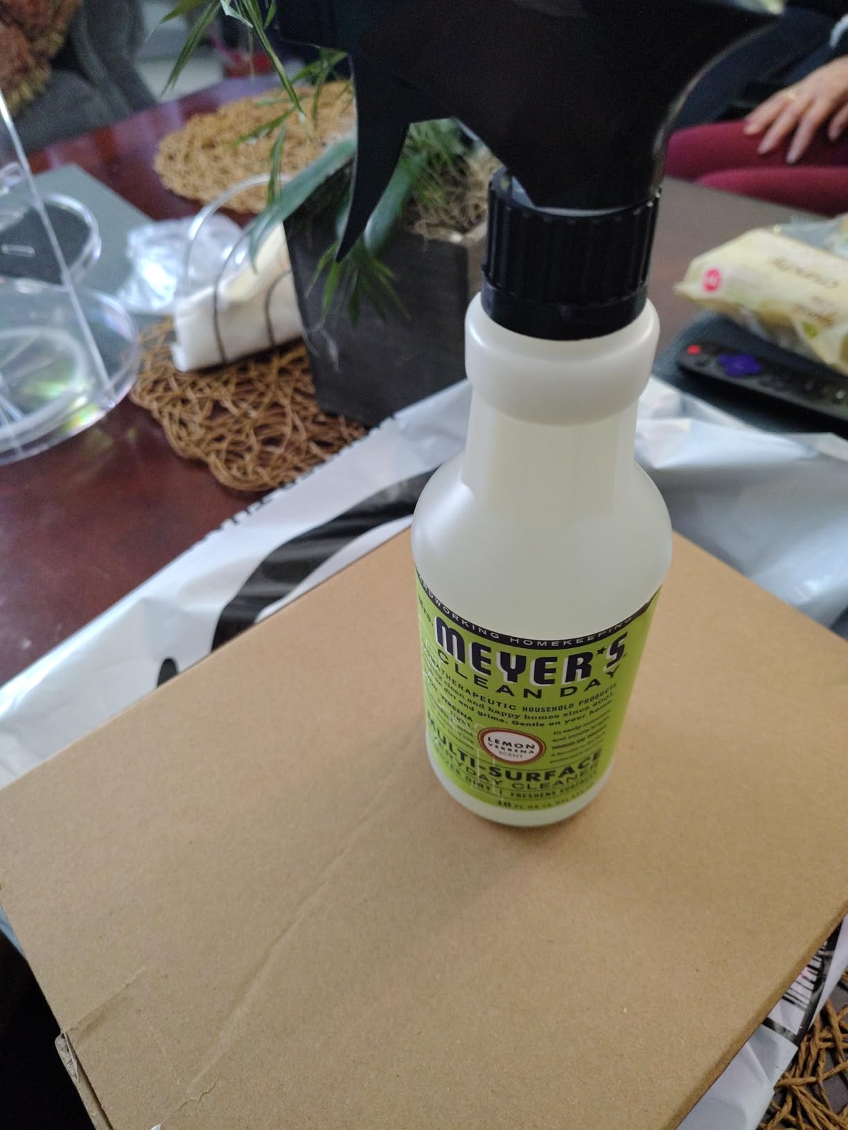 MRS. MEYER'S CLEAN DAY All-Purpose Cleaner Spray, Lemon Verbena, 16 fl. oz - Customer Photo 1