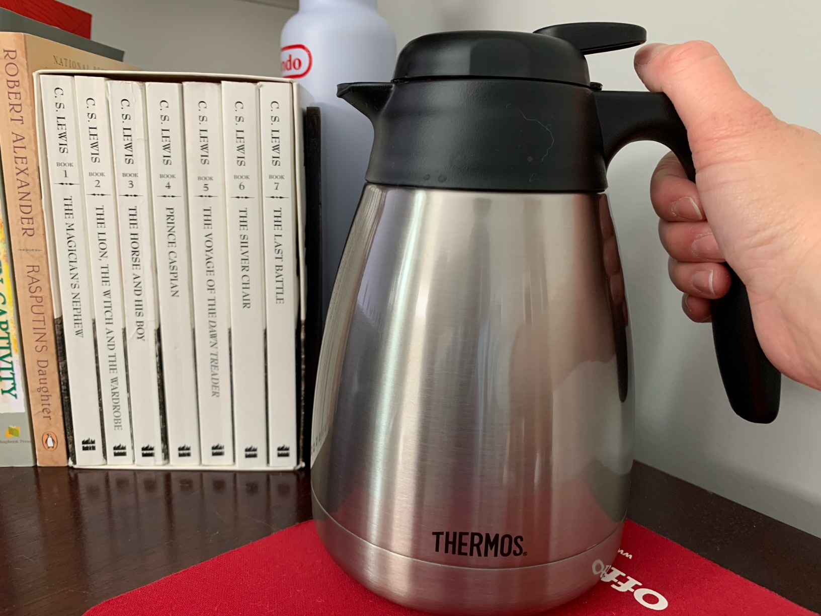 Thermos 34-Ounce Vacuum Insulated Stainless Steel Carafe - Customer Photo 1