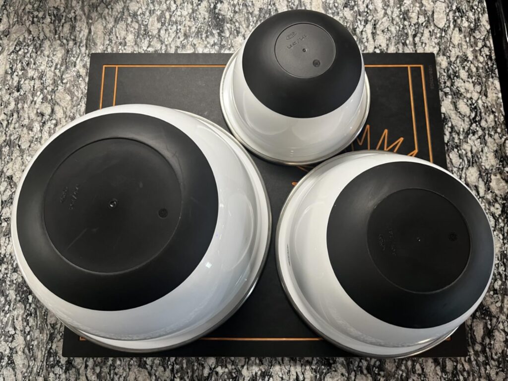 OXO Good Grips 3-Piece Stainless-Steel Mixing Bowl Set Customer Review Best Non Toxic Mixing Bowls