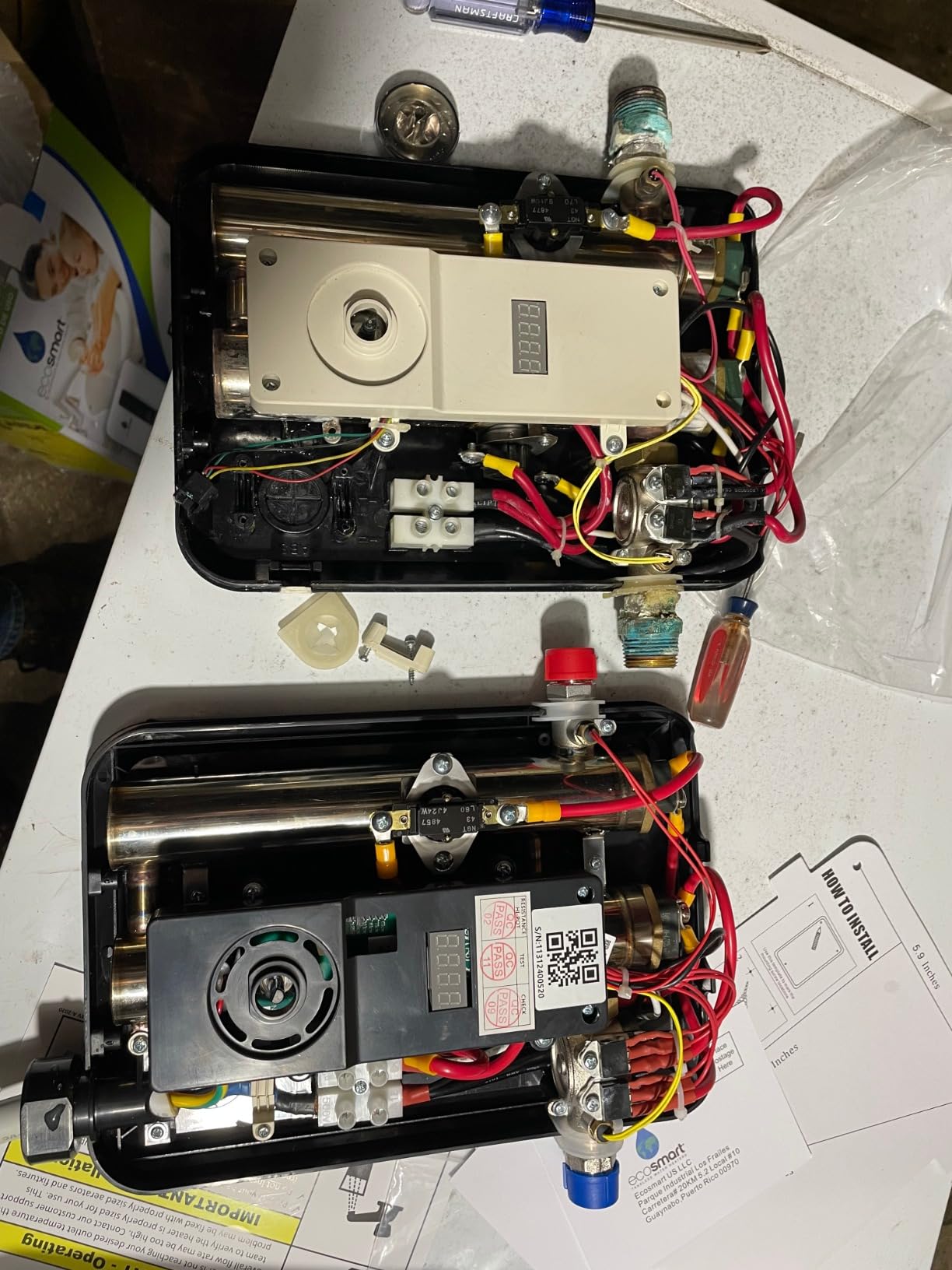 EcoSmart ECO 11 Electric Tankless Water Heater, 13KW at 240 Volts with Patented Self Modulating Technology Customer Review EcoSmart ECO 11 Electric Tankless Water Heater, 13KW at 240 Volts with Patented Self Modulating Technology - Customer Photo 1