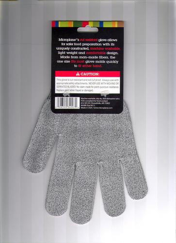 Microplane Cut Resistant Glove Keep Hands Safe in The Kitchen, One Size (Pack of 1) - Customer Photo 1