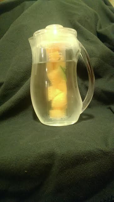 Prodyne Fruit Infusion Flavor Pitcher, Clear, 93 oz. - Customer Photo 1