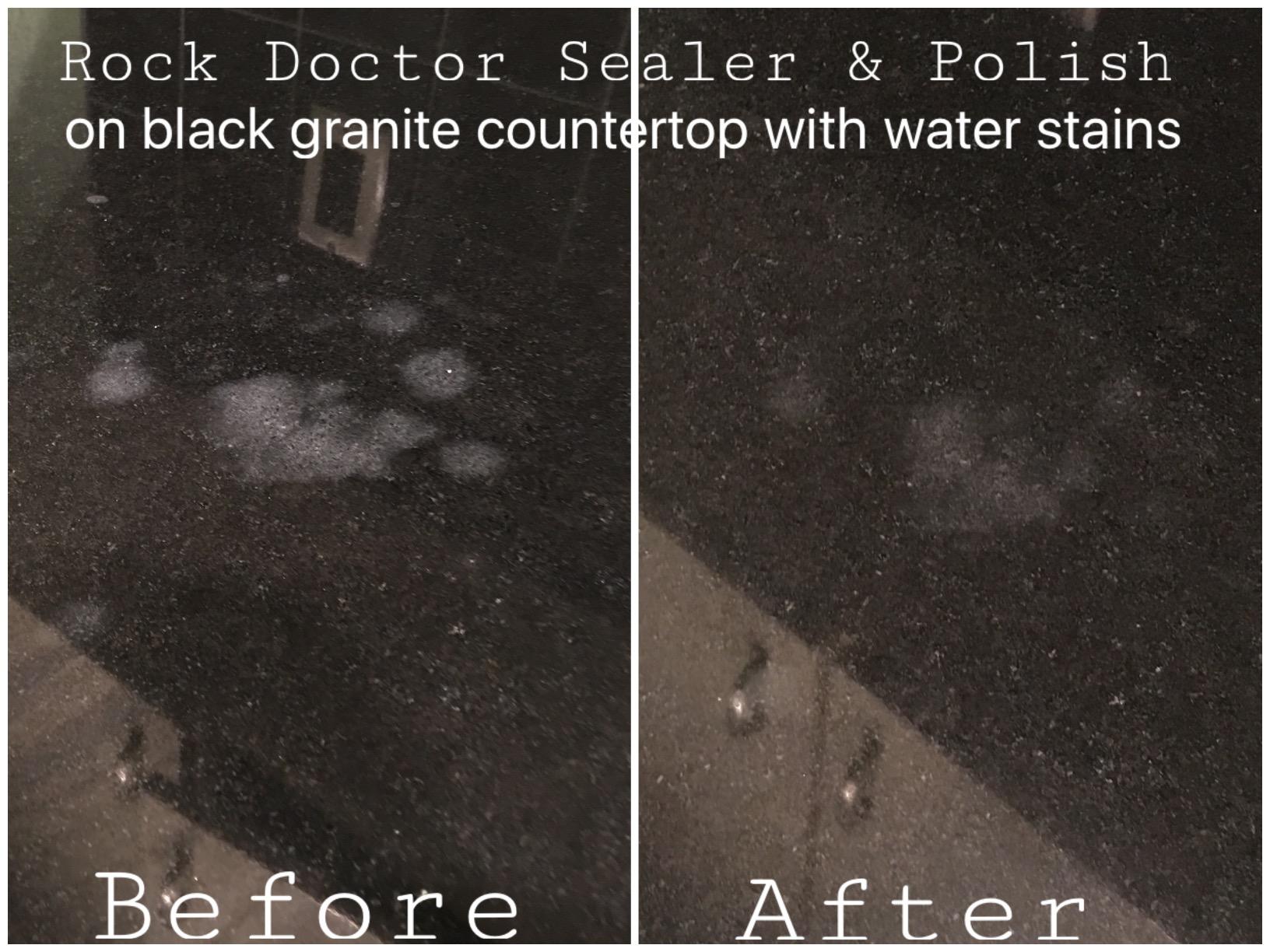 Rock Doctor Granite Sealer for Marble, Stone, and Tile Countertops, Streak-Free Finish with Stain Resistant Moisture Protection, Interior and Exterior Use, Pack of 1 Customer Review Rock Doctor Granite Sealer for Marble, Stone, and Tile Countertops, Streak-Free Finish with Stain Resistant Moisture Protection, Interior and Exterior Use, Pack of 1 - Customer Photo 2