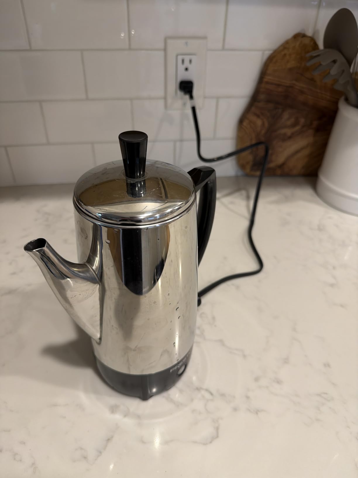 Presto 02822 6-Cup Stainless-Steel Coffee Percolator Customer Review Presto 02822 6-Cup Stainless-Steel Coffee Percolator - Customer Photo 4