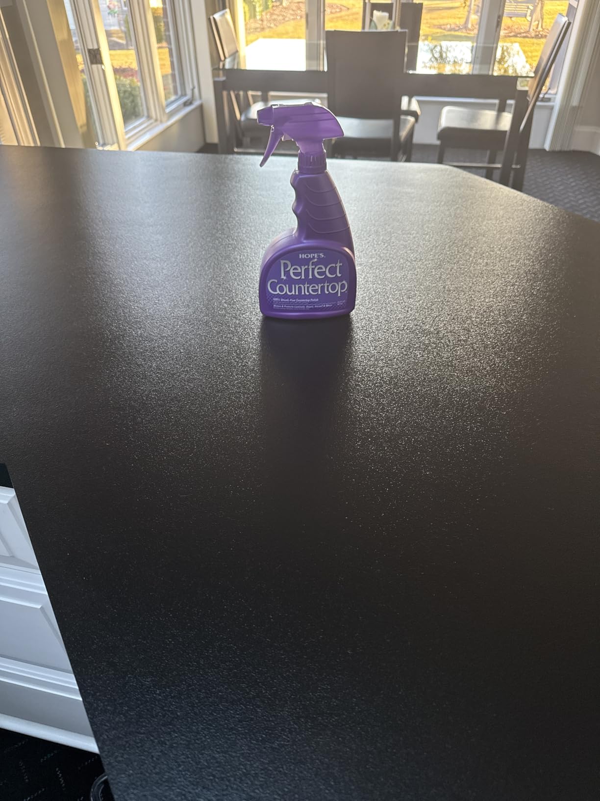 HOPE'S Perfect Countertop Cleaner and Polish 22-Ounce, Streak-Free Multi-Surface Cleaning Spray, Safe on Stone, Laminate, CORIAN, Granite, Quartz, Marble, Pack of 1 Customer Review HOPE'S Perfect Countertop Cleaner and Polish 22-Ounce, Streak-Free Multi-Surface Cleaning Spray, Safe on Stone, Laminate, CORIAN, Granite, Quartz, Marble, Pack of 1 - Customer Photo 2