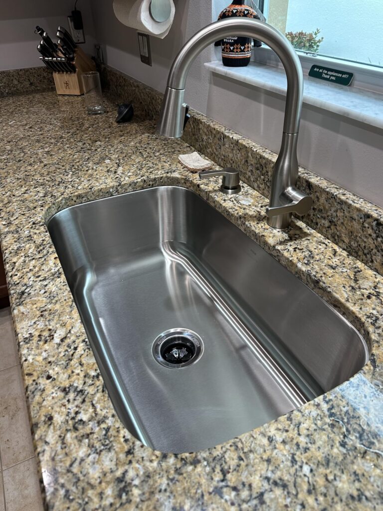 Kraus 31 1/2 Inch Stainless Steel Kitchen Sink, Durable 18 Gauge Single Bowl Kitchen Sinks Undermount, KBU14 Customer Review Best Stainless Steel Sink For Kitchen