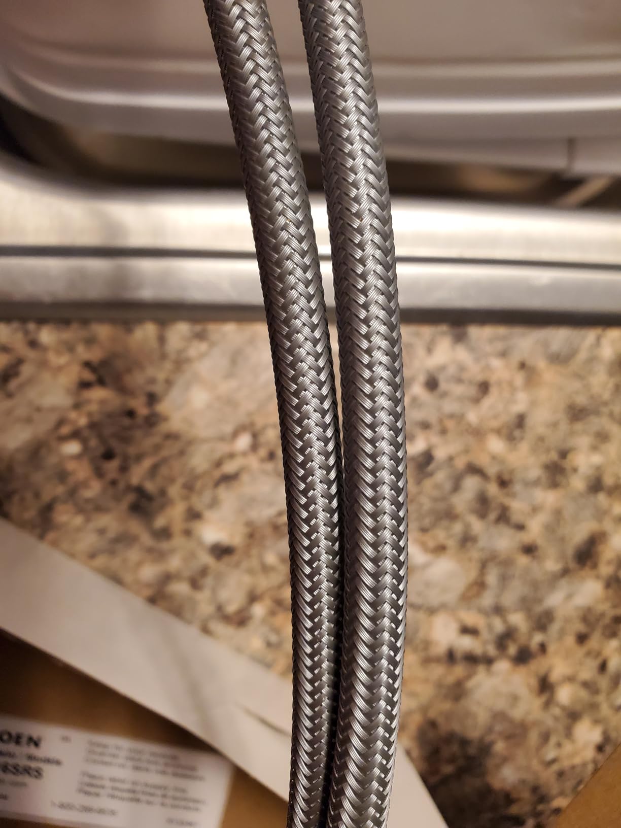 Moen Renzo Spot Resist Stainless One-Handle Pullout Kitchen or Laundry Faucet Featuring Power Clean, CA87316SRS Customer Review Moen Renzo Spot Resist Stainless One-Handle Pullout Kitchen or Laundry Faucet Featuring Power Clean, CA87316SRS - Customer Photo 2
