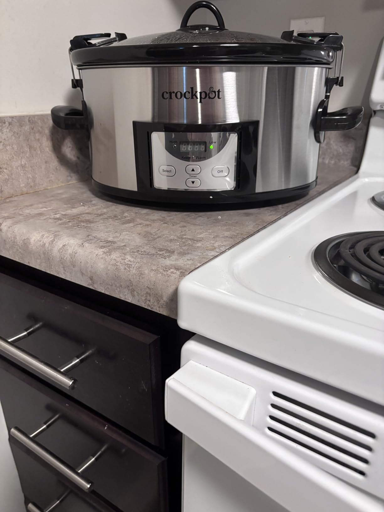 Crock-Pot 6 Quart Cook & Carry Programmable Slow Cooker with Digital Timer Stainless Steel (CPSCVC60LL-S) - Customer Photo 2