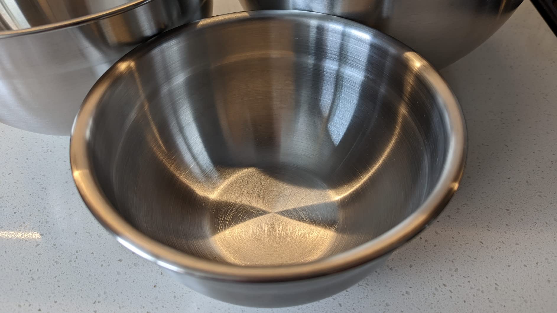 Cuisinart Mixing Bowl Set, Stainless Steel, 3-Piece, CTG-00-SMB - Customer Photo 5