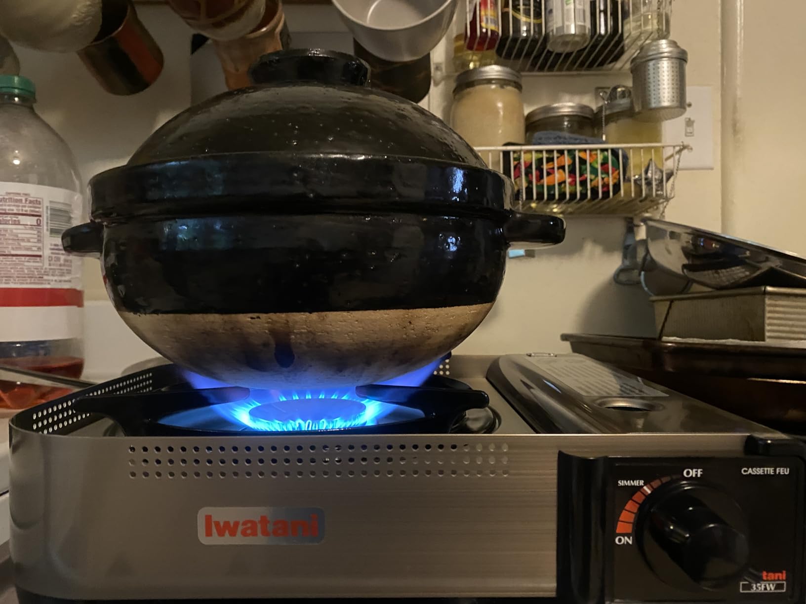Iwatani 35FW Single-Burner Butane Portable Cooktop Indoor & Outdoor Cooking Stove Medium - Customer Photo 2