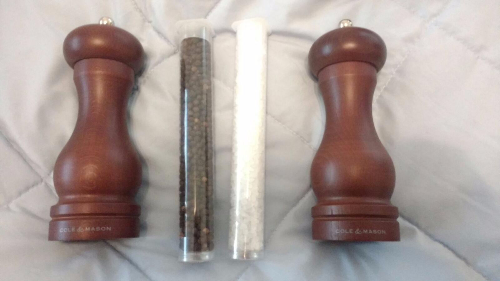 COLE & MASON Capstan Wood Pepper Grinder - Wooden Mill Includes Precision Mechanism, 6.5 inch - Customer Photo 3