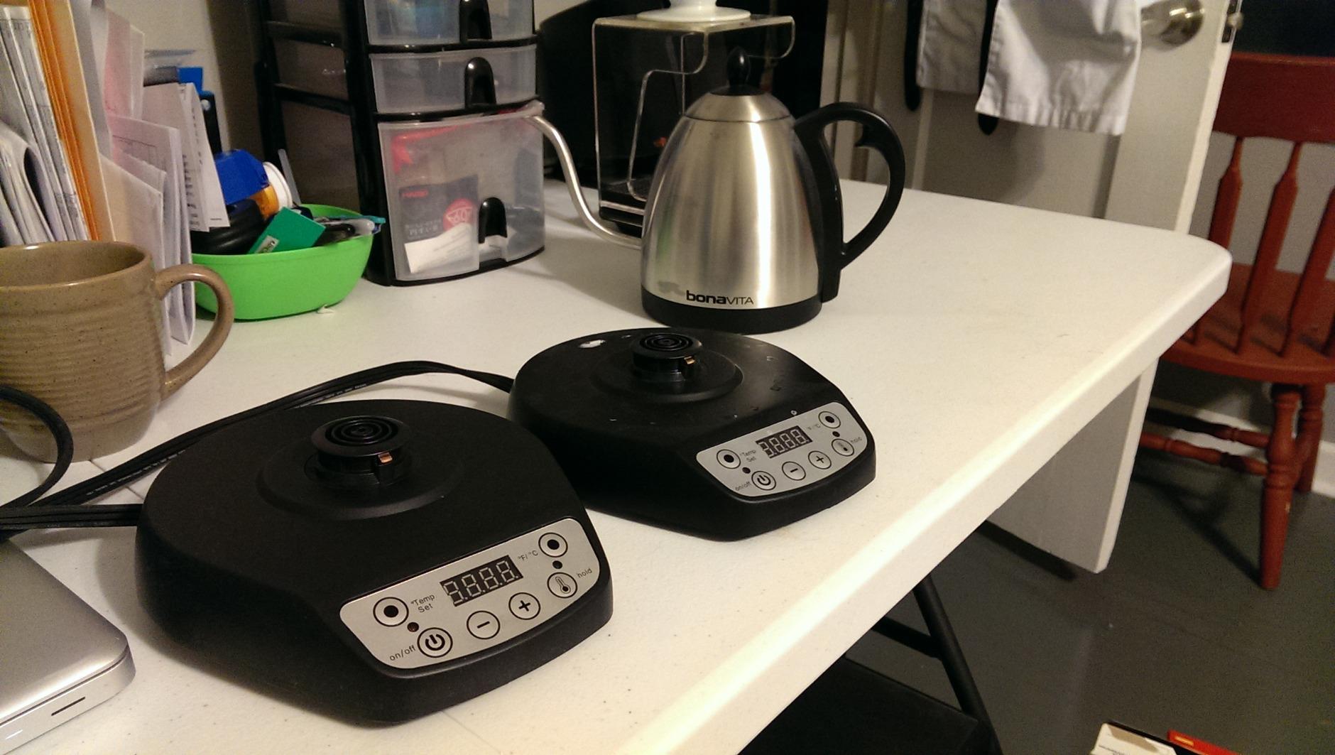 Bonavita 1L Digital Variable Temperature Gooseneck Electric Kettle for Coffee Brew and Tea Precise Pour Control, 6 Preset Temps, Cafe or Home Use, 1200 Watt, LED Panel, Stainless Steel - Customer Photo 2