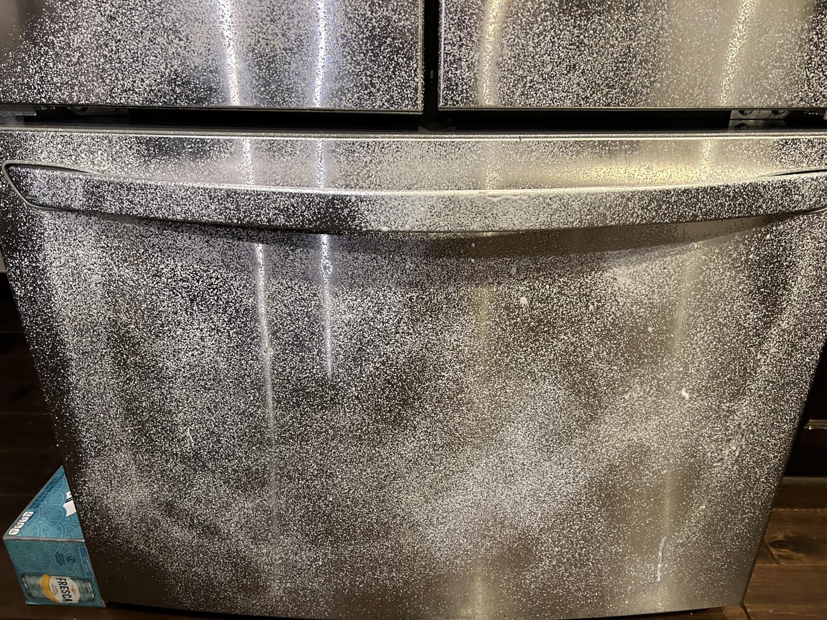 Magic Stainless Steel Cleaner Aerosol - 17 Ounce - Removes Fingerprints Residue Water Marks and Grease From Appliances - Refrigerator Dishwasher Oven Grill etc - Customer Photo 2