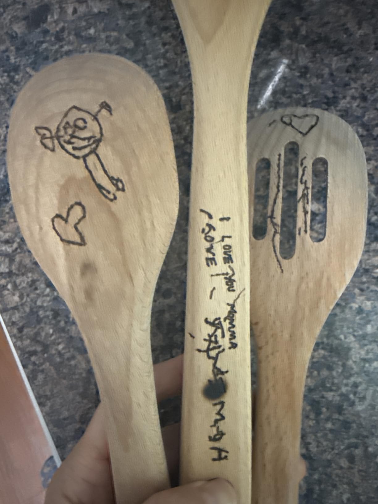 OXO Good Grips 3- Piece Wooden Utensil Set - Customer Photo 1