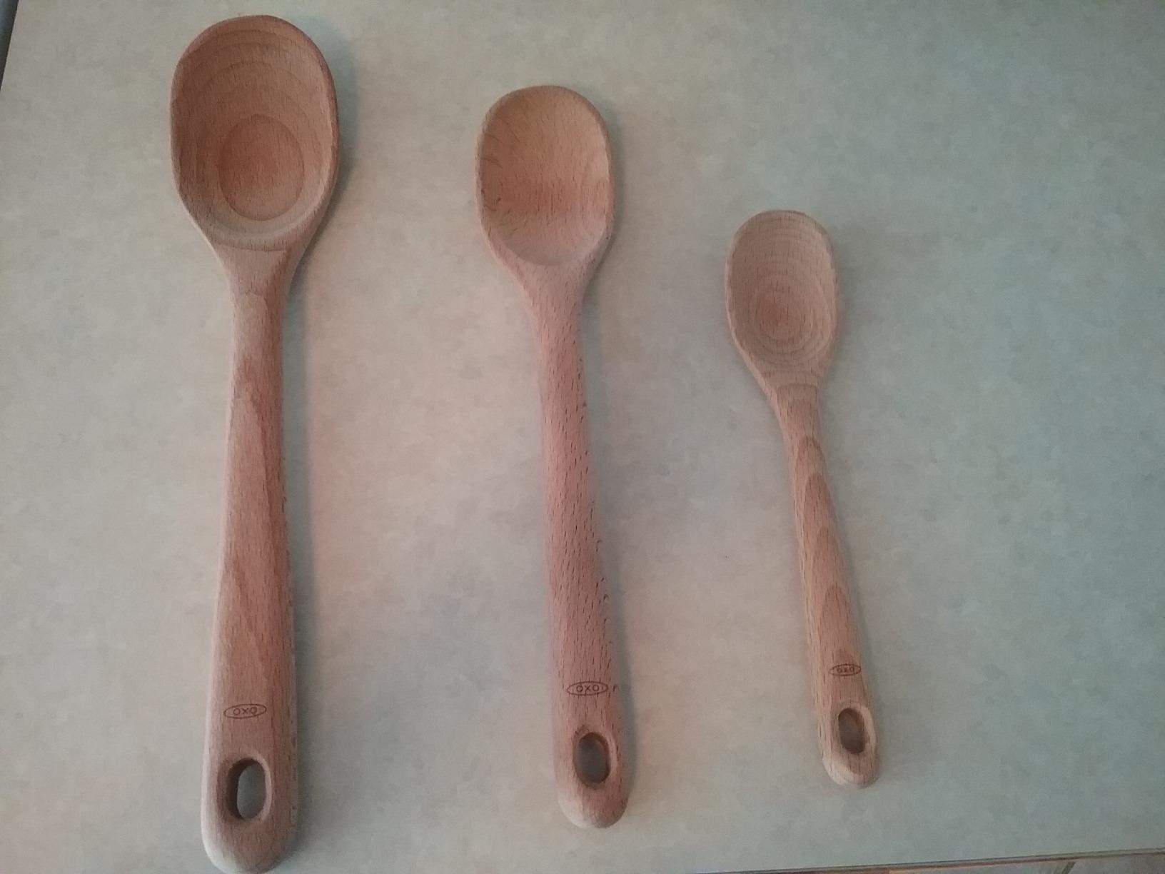 OXO Good Grips 3- Piece Wooden Utensil Set - Customer Photo 2