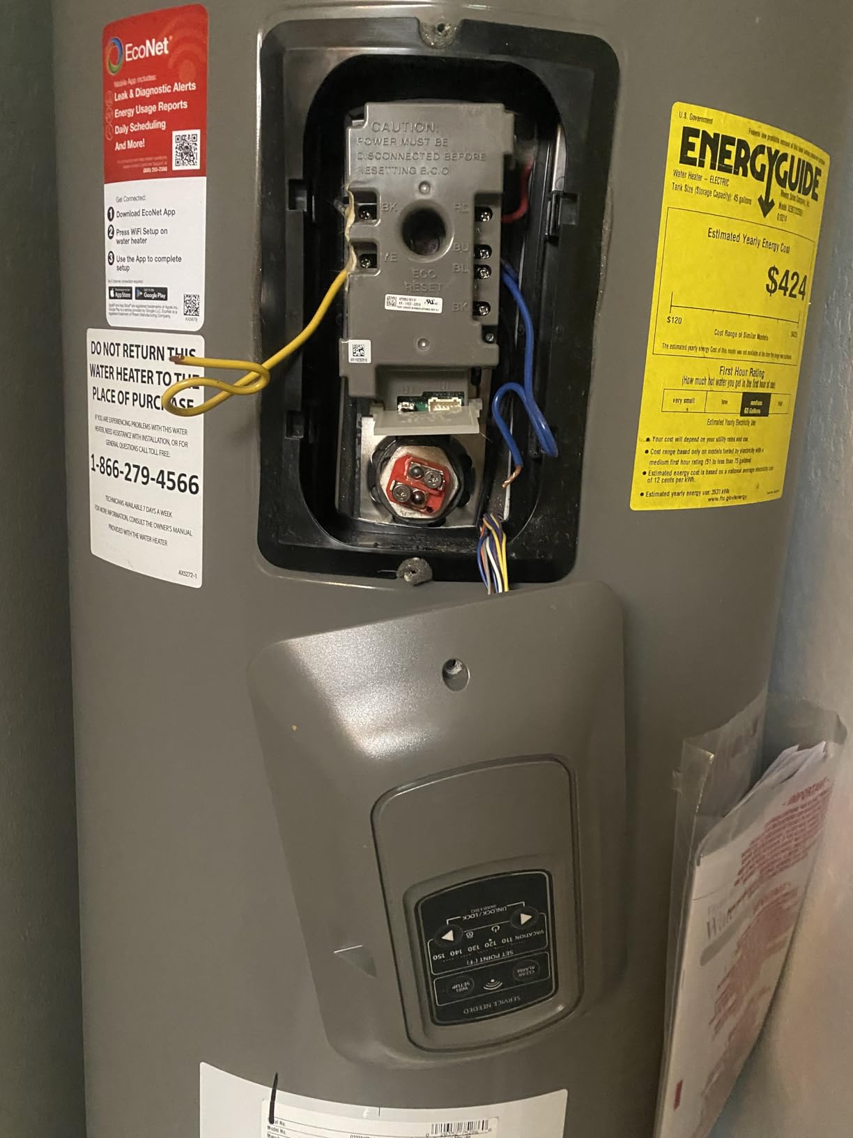 Rheem SP10869PH Screw-In 240-volt by 5500-watt Element, Premium Resistored Stainless Steel,Small Customer Review Rheem SP10869PH Screw-In 240-volt by 5500-watt Element, Premium Resistored Stainless Steel,Small - Customer Photo 1