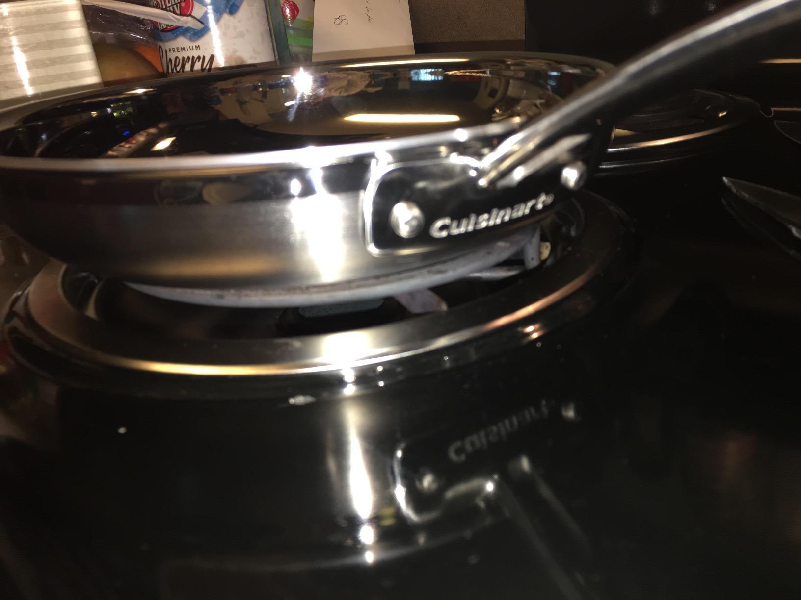 Cuisinart 12-Piece MultiClad Pro Triple Ply Stainless Steel Cookware Set, Heat Surround Technology, Cool Grip Handles, Oven Safe to 500°F, MCPS-12N, Silver Customer Review Cuisinart 12-Piece MultiClad Pro Triple Ply Stainless Steel Cookware Set, Heat Surround Technology, Cool Grip Handles, Oven Safe to 500°F, MCPS-12N, Silver - Customer Photo 3