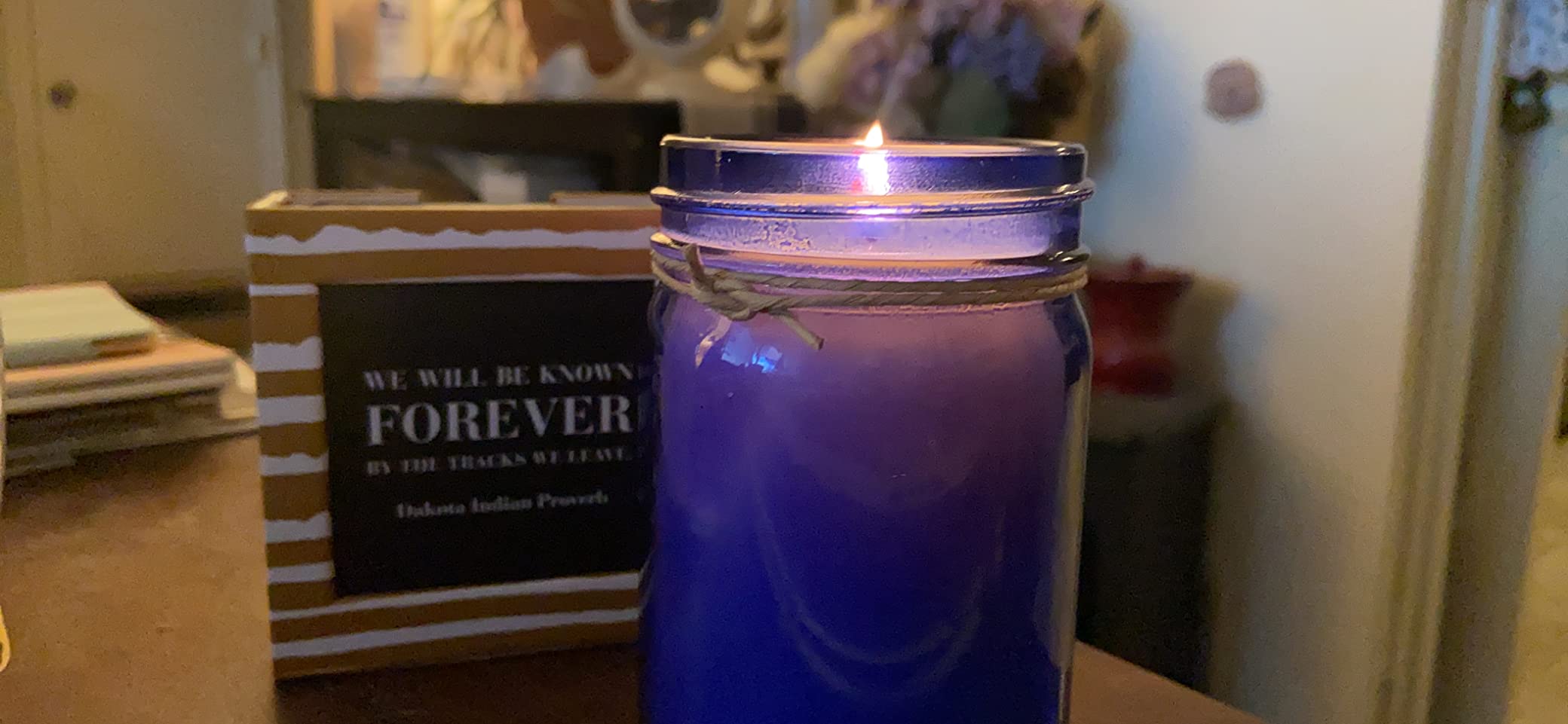 Paddywax Scented Candles Relish Collection Soy Wax Artisan Candle in Glass Jar with Lid, 9.5-Ounce, Ocean Tide + Sea Salt - Customer Photo 1