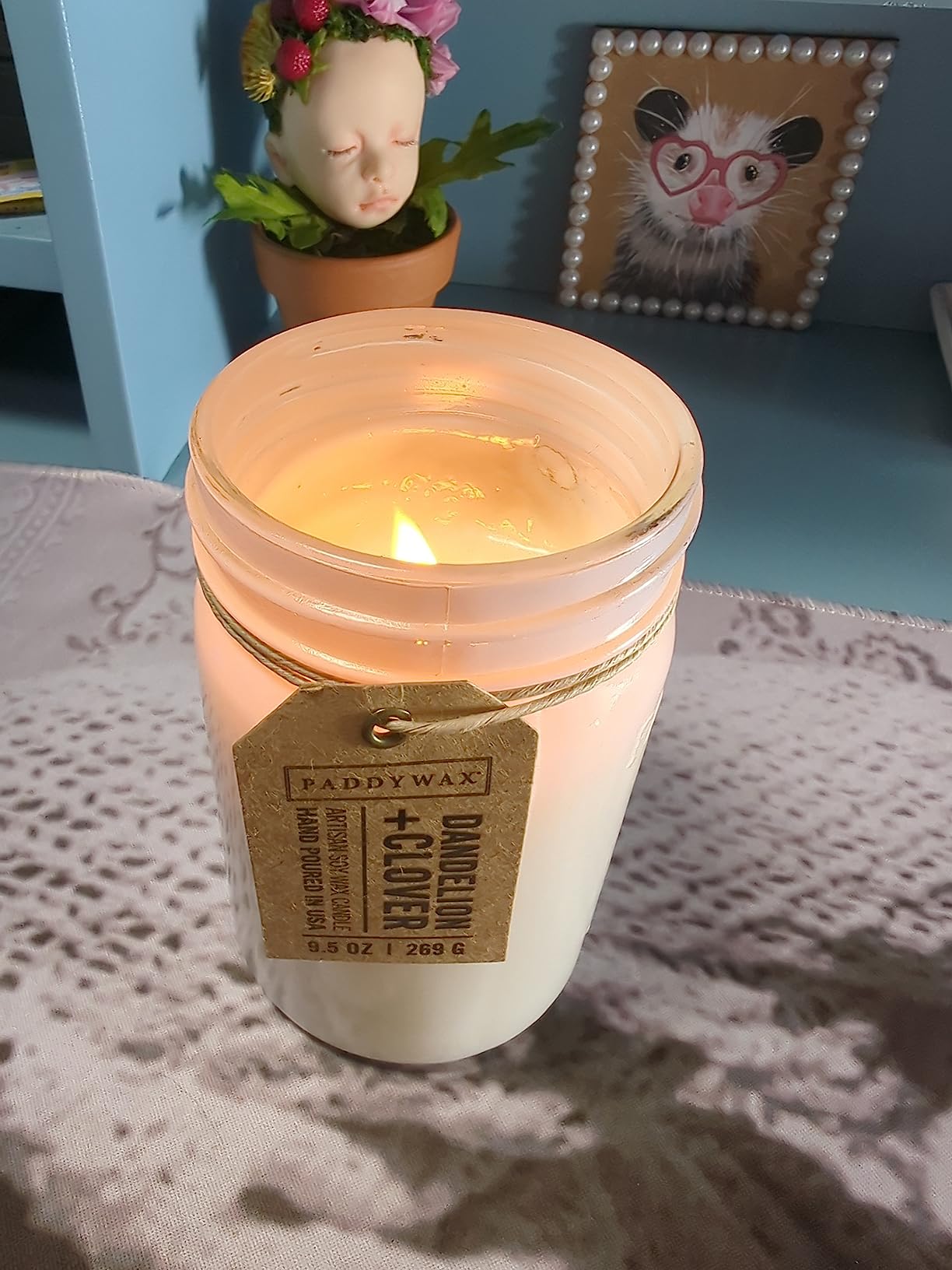 Paddywax Scented Candles Relish Collection Soy Wax Artisan Candle in Glass Jar with Lid, 9.5-Ounce, Ocean Tide + Sea Salt - Customer Photo 2