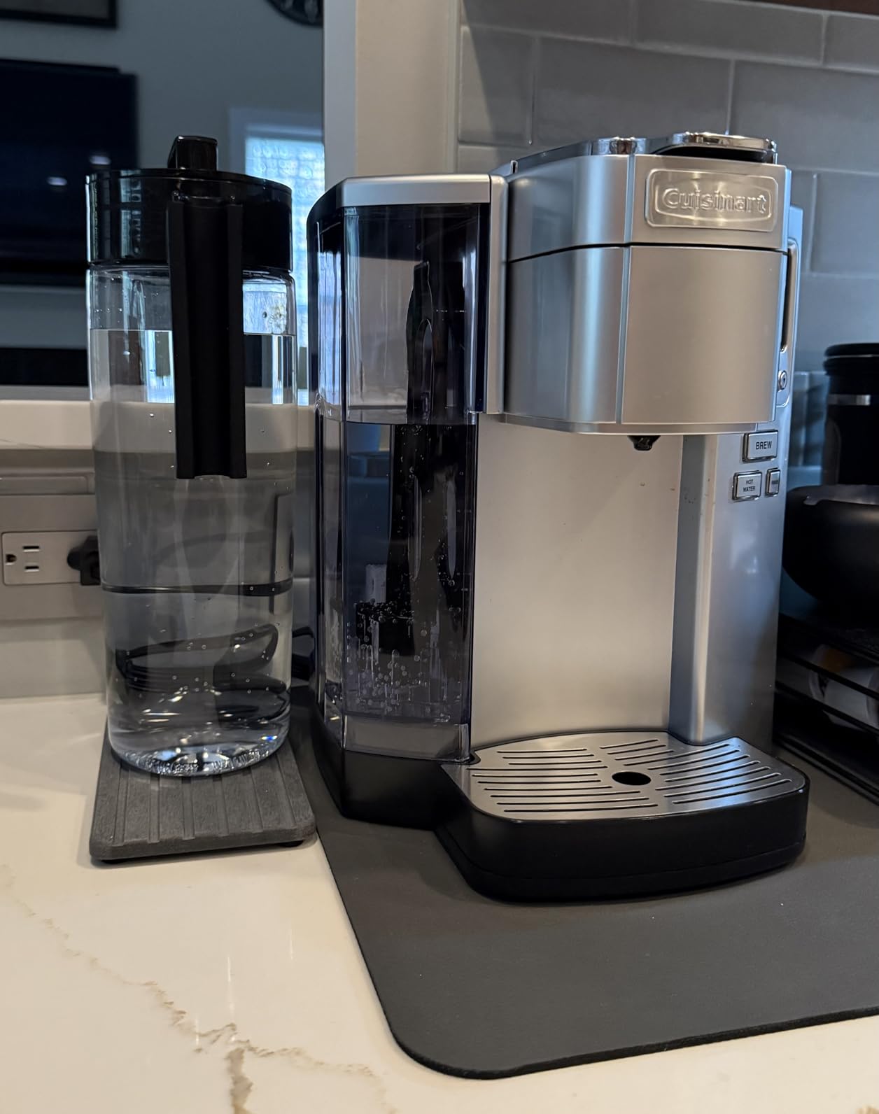 Takeya Patented and Airtight Pitcher Made in the USA, 2 Quart, Blueberry, 10034 - Customer Photo 1