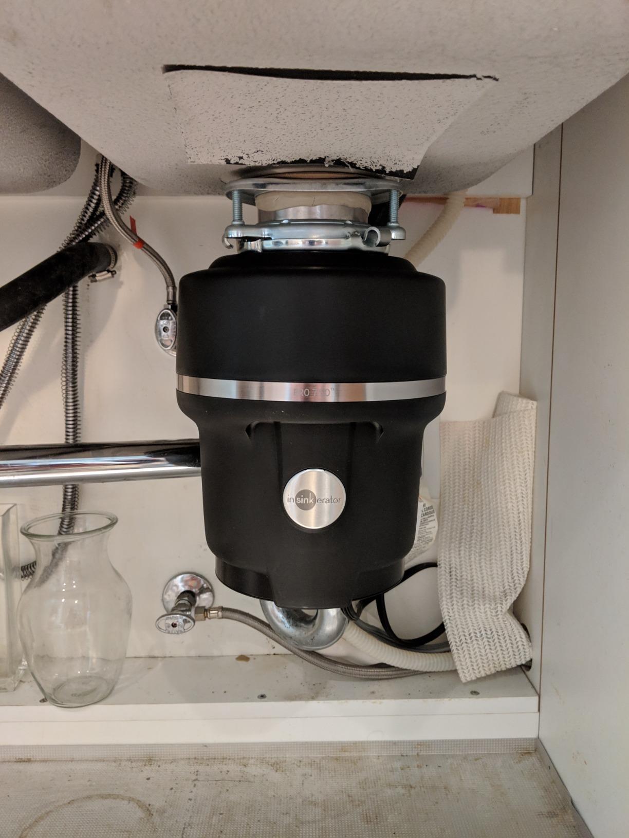 InSinkErator Evolution Pro 3/4 hp Continuous Feed Garbage Disposal w SoundSeal Customer Review InSinkErator Evolution Pro 3/4 hp Continuous Feed Garbage Disposal w SoundSeal - Customer Photo 2
