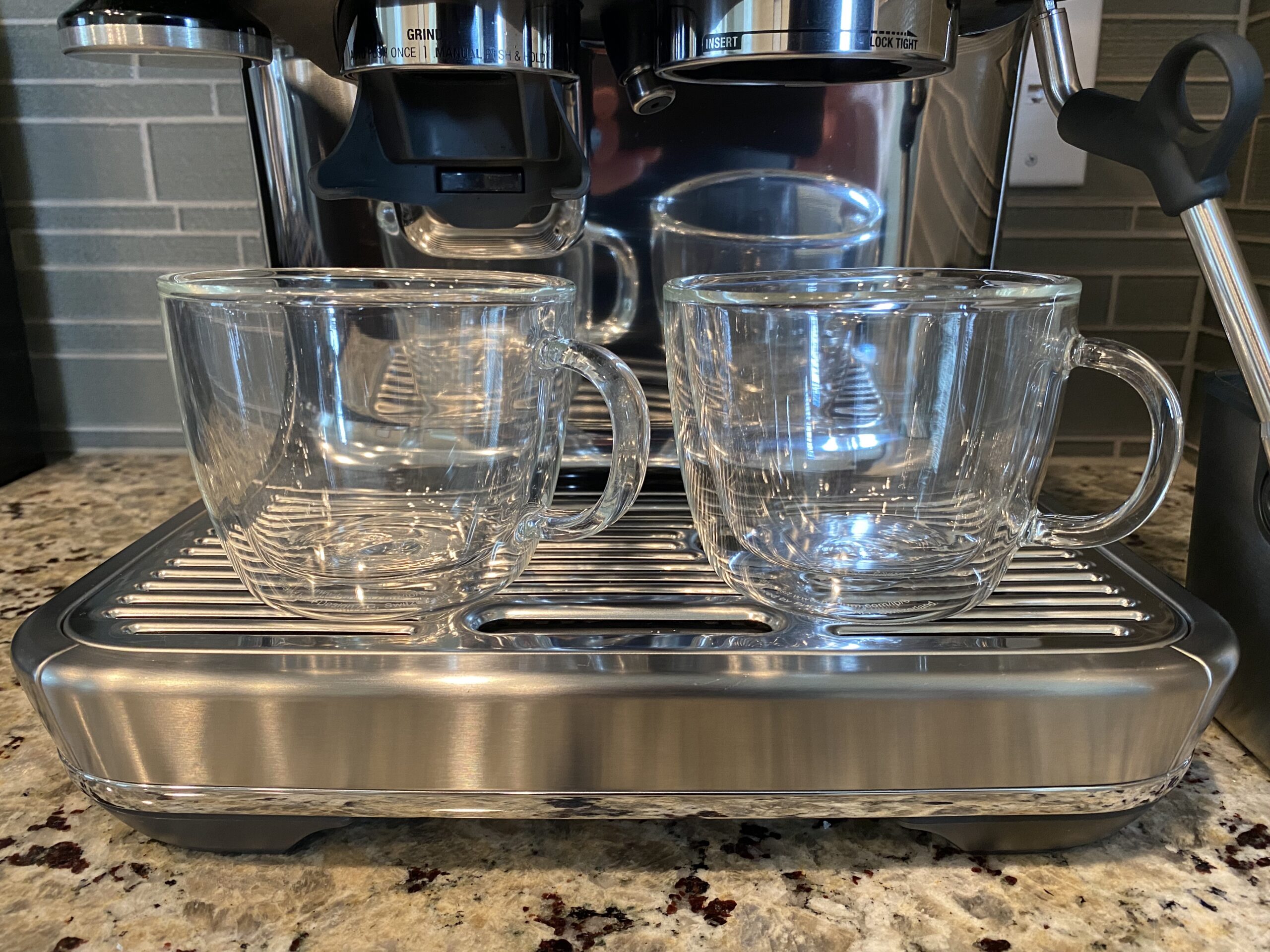 Bodum 10oz Bistro Double Wall Insulated Mug, High-Heat Borosilicate Glass, Set of 2, Clear Customer Review Bodum 10oz Bistro Double Wall Insulated Mug, High-Heat Borosilicate Glass, Set of 2, Clear - Customer Photo 2