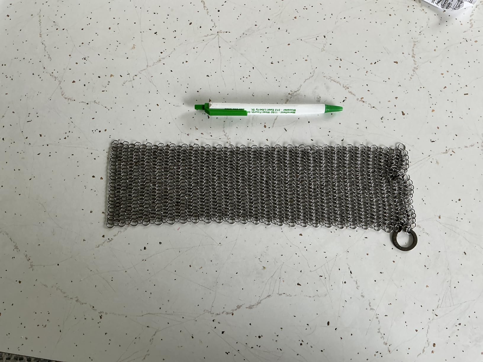 The Ringer - The Original Stainless Steel Cast Iron Cleaner, Patented XL 8x6 Inch Design Customer Review The Ringer - The Original Stainless Steel Cast Iron Cleaner, Patented XL 8x6 Inch Design - Customer Photo 2