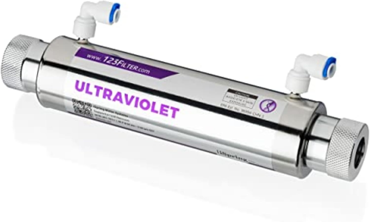 iSpring UVF11A UV Ultraviolet Light Water Filter with Smart Flow Control Switch 11W, 110V, 10-INCH - Customer Photo 1
