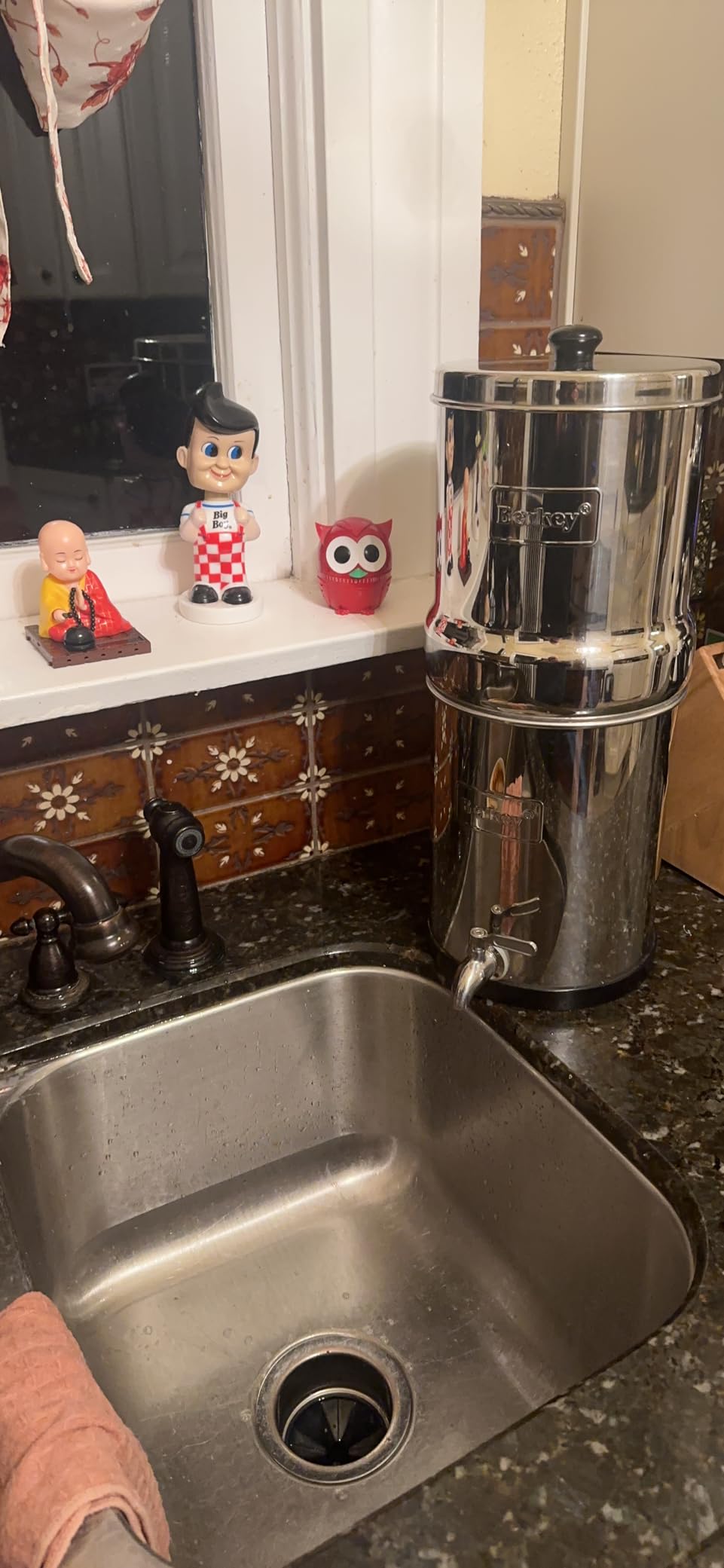 Travel Berkey Gravity-Fed Water Filter with 2 Black Berkey Elements–Enjoy Potable Water While Camping, RVing, Off-Grid, Emergencies, Every Day at Home Customer Review Travel Berkey Gravity-Fed Water Filter with 2 Black Berkey Elements–Enjoy Potable Water While Camping, RVing, Off-Grid, Emergencies, Every Day at Home - Customer Photo 1