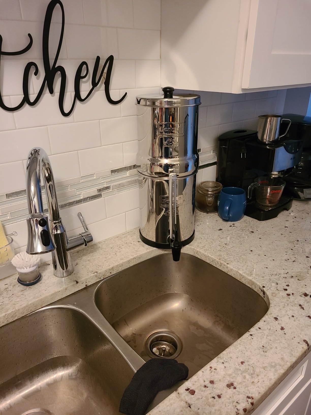 Travel Berkey Gravity-Fed Water Filter with 2 Black Berkey Elements–Enjoy Potable Water While Camping, RVing, Off-Grid, Emergencies, Every Day at Home Customer Review Travel Berkey Gravity-Fed Water Filter with 2 Black Berkey Elements–Enjoy Potable Water While Camping, RVing, Off-Grid, Emergencies, Every Day at Home - Customer Photo 2
