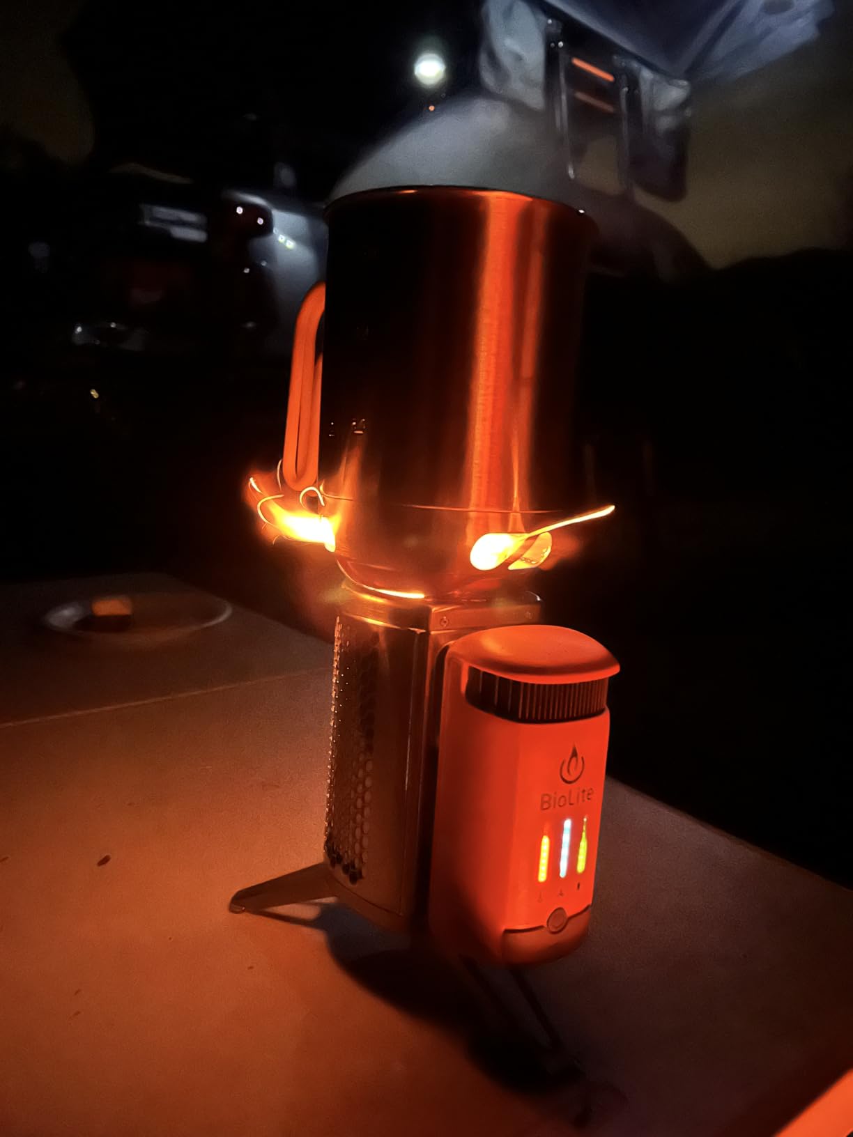BioLite CampStove 2+ Wood Burning, Electricity Generating & USB Charging Camp Stove - Customer Photo 1