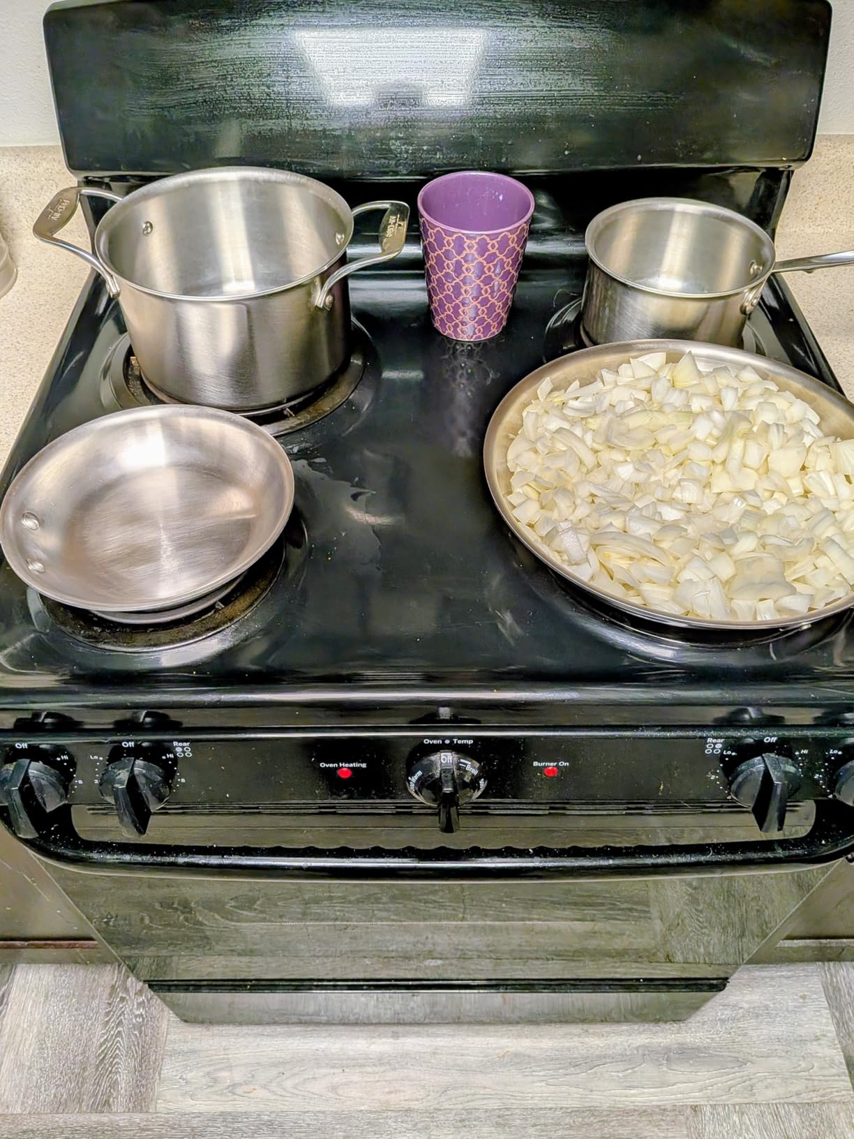 All-Clad D3 12-Inch Stainless Steel Frying Pan- 3-Ply Made in USA Cookware-Built to Outlast since 1971- Oven Safe- Induction Compatible - Customer Photo 1