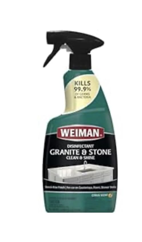 Weiman Disinfectant Granite Daily Clean & Shine, 24 Fl Oz (Pack of 1) Customer Review Weiman Disinfectant Granite Daily Clean & Shine, 24 Fl Oz (Pack of 1) - Customer Photo 2