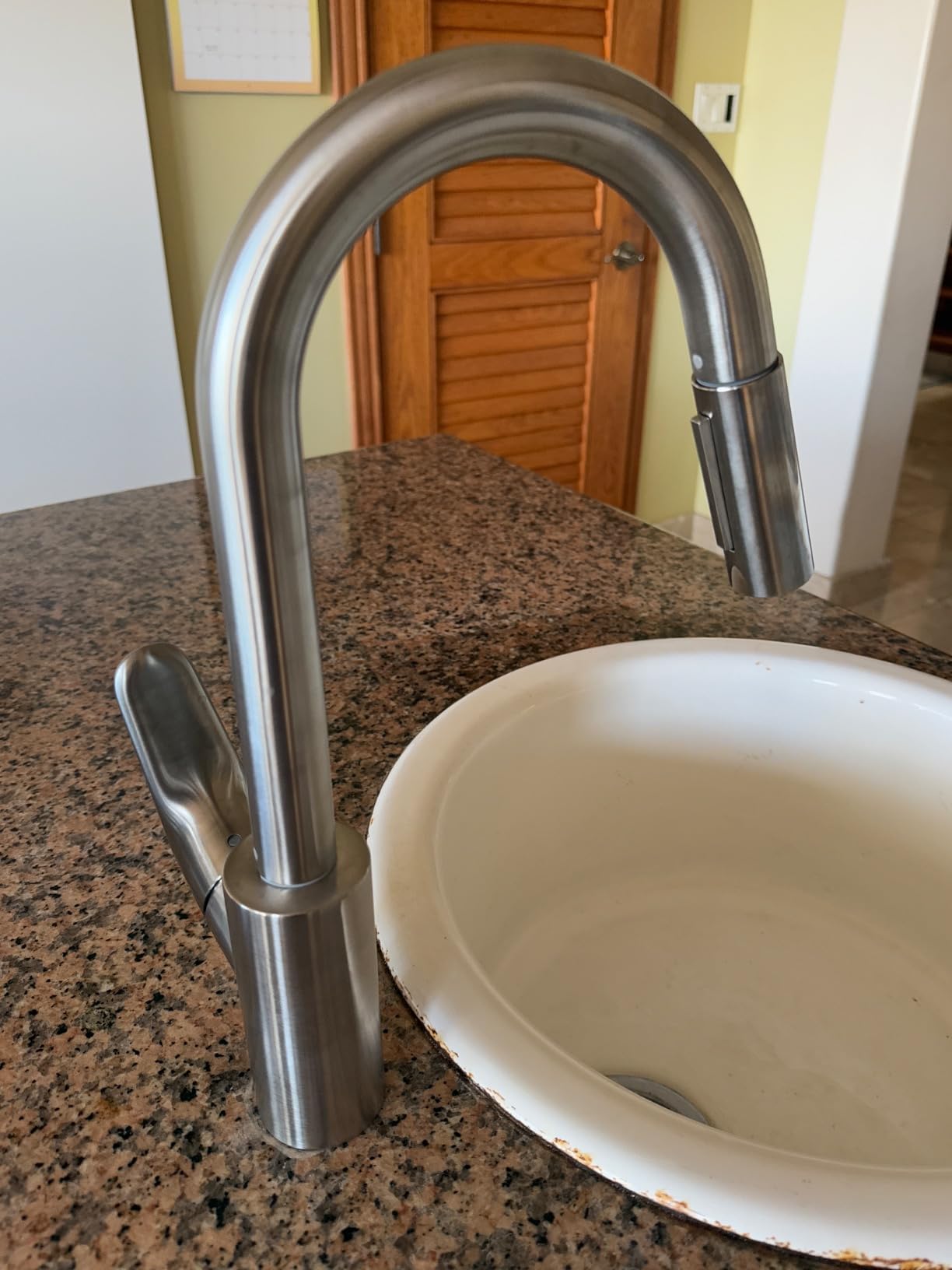 hansgrohe Focus Chrome High Arc Kitchen Faucet with Magnetic Docking Spray Head, Chrome 04505000 Customer Review hansgrohe Focus Chrome High Arc Kitchen Faucet with Magnetic Docking Spray Head, Chrome 04505000 - Customer Photo 5