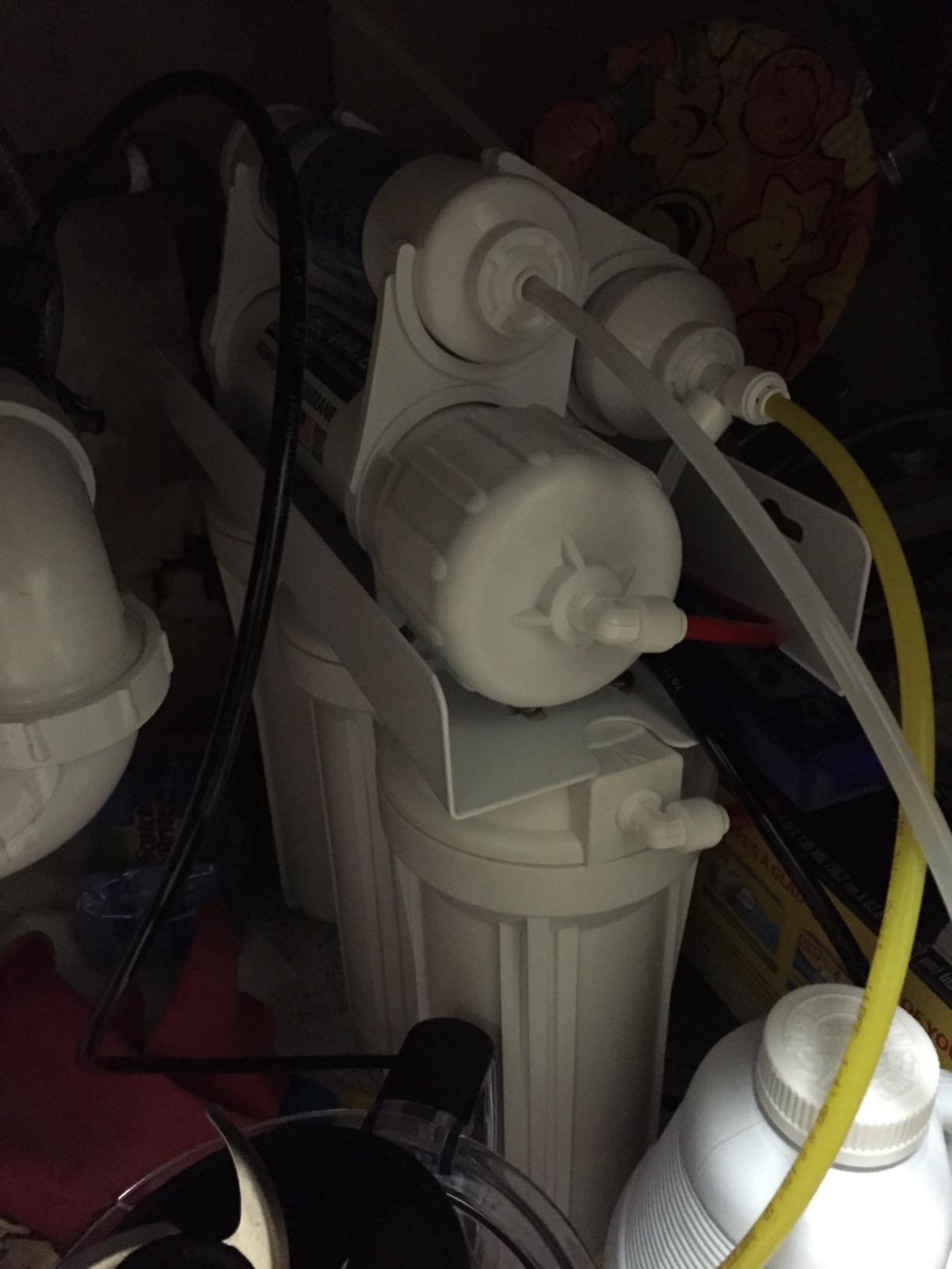 APEC WATER - Reverse Osmosis Water Filter System (ROES-50) Essence Series - 5-Stage Filtration - 50 GPD - Removes 99.99% of Impurities - DIY Install - WQA Certified - Under Sink Reverse Osmosis System Customer Review APEC WATER - Reverse Osmosis Water Filter System (ROES-50) Essence Series - 5-Stage Filtration - 50 GPD - Removes 99.99% of Impurities - DIY Install - WQA Certified - Under Sink Reverse Osmosis System - Customer Photo 1