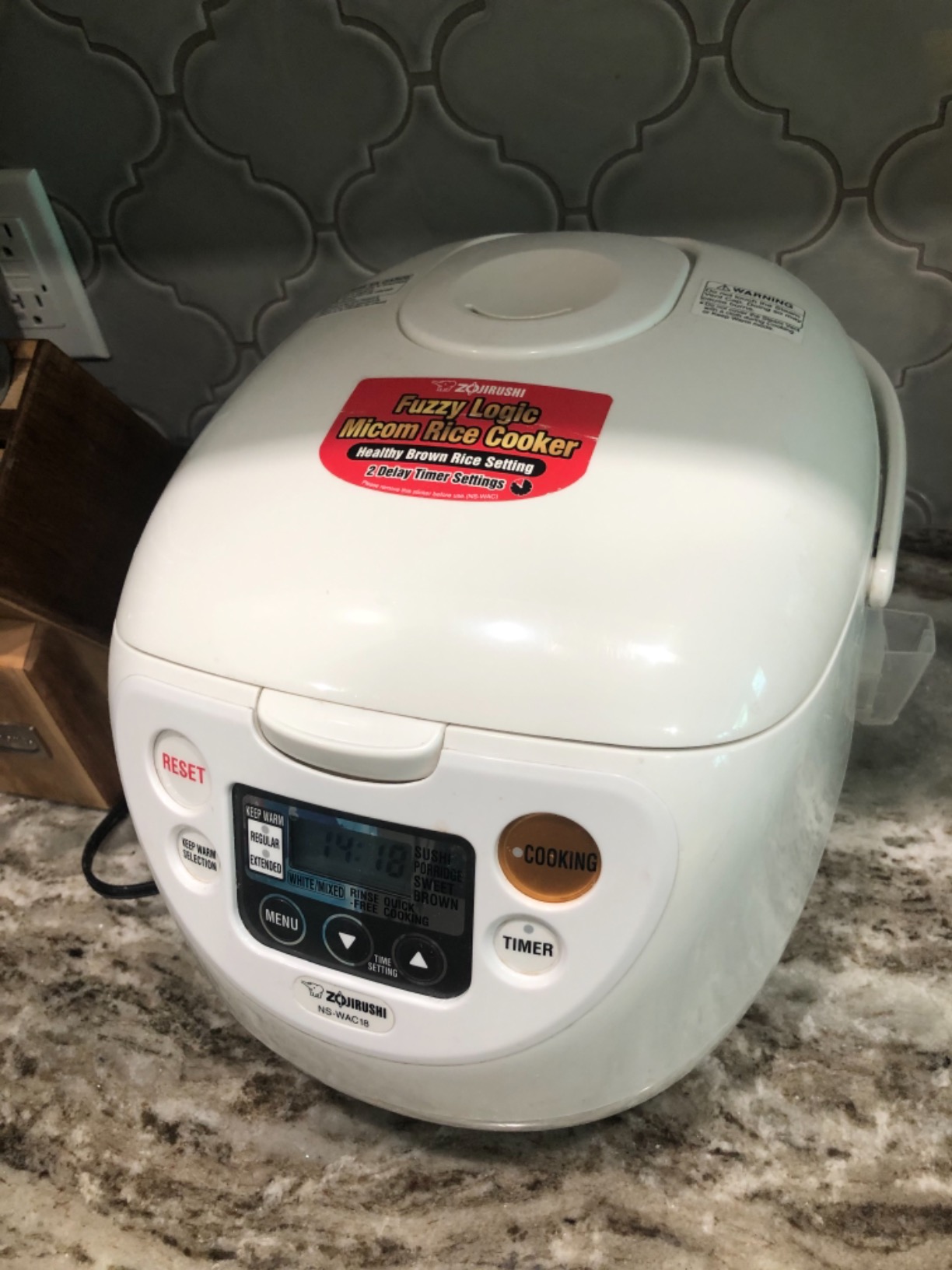 Zojirushi Micom Rice Cooker and Warmer (10-Cup/Cool White) Customer Review Zojirushi Micom Rice Cooker and Warmer (10-Cup/Cool White) - Customer Photo 3