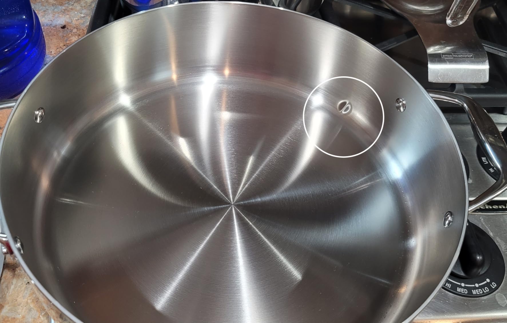 Tramontina Signature Tri-Ply Clad Stainless Steel 8-Quart Stock Pot with Lid, Induction-Ready Pasta Pot, Dishwasher-Safe, NSF-Certified, Made in Brazil - Customer Photo 5