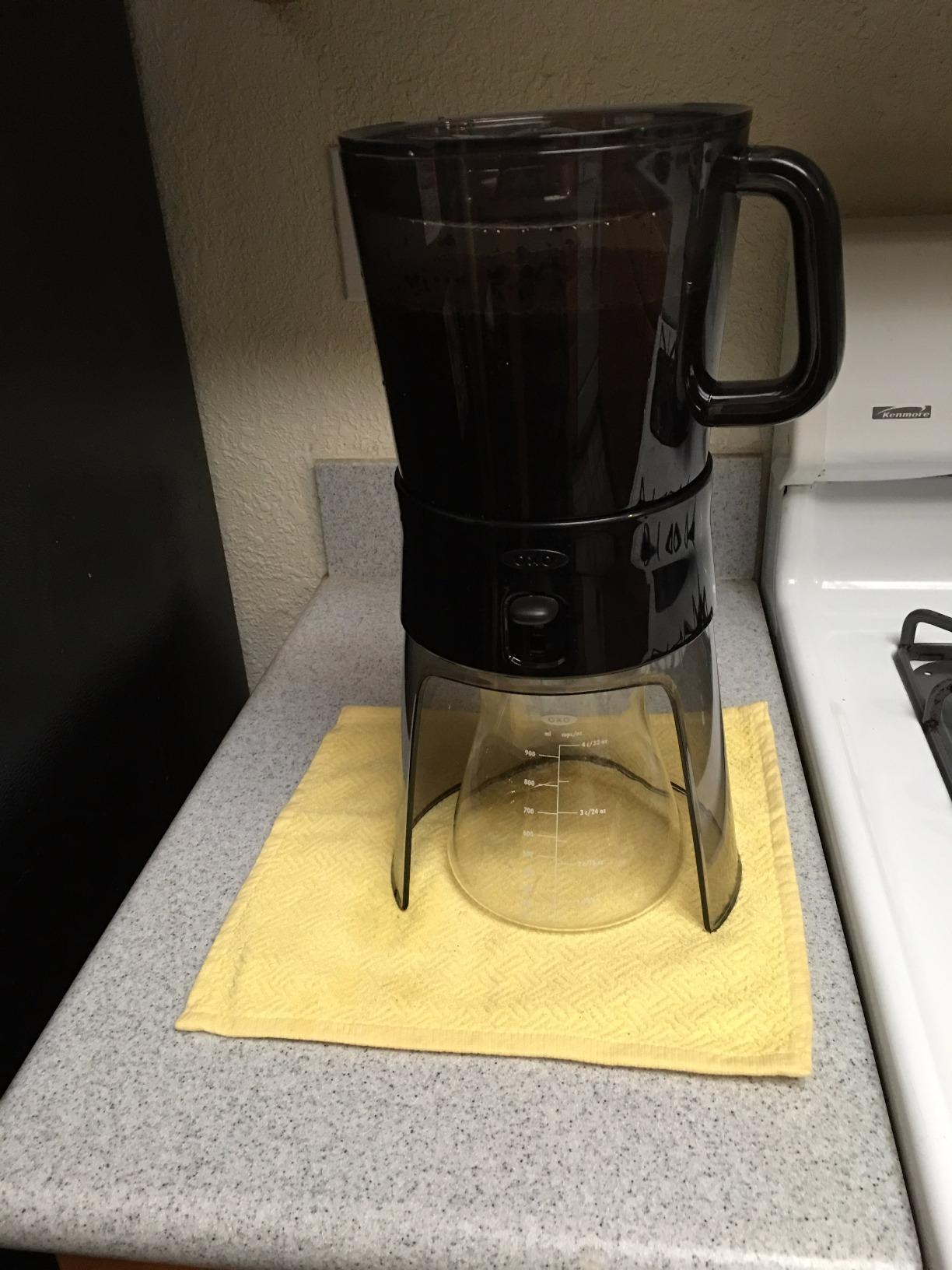 OXO Good Grips 32 Ounce Cold Brew Coffee Maker Customer Review OXO Good Grips 32 Ounce Cold Brew Coffee Maker - Customer Photo 1