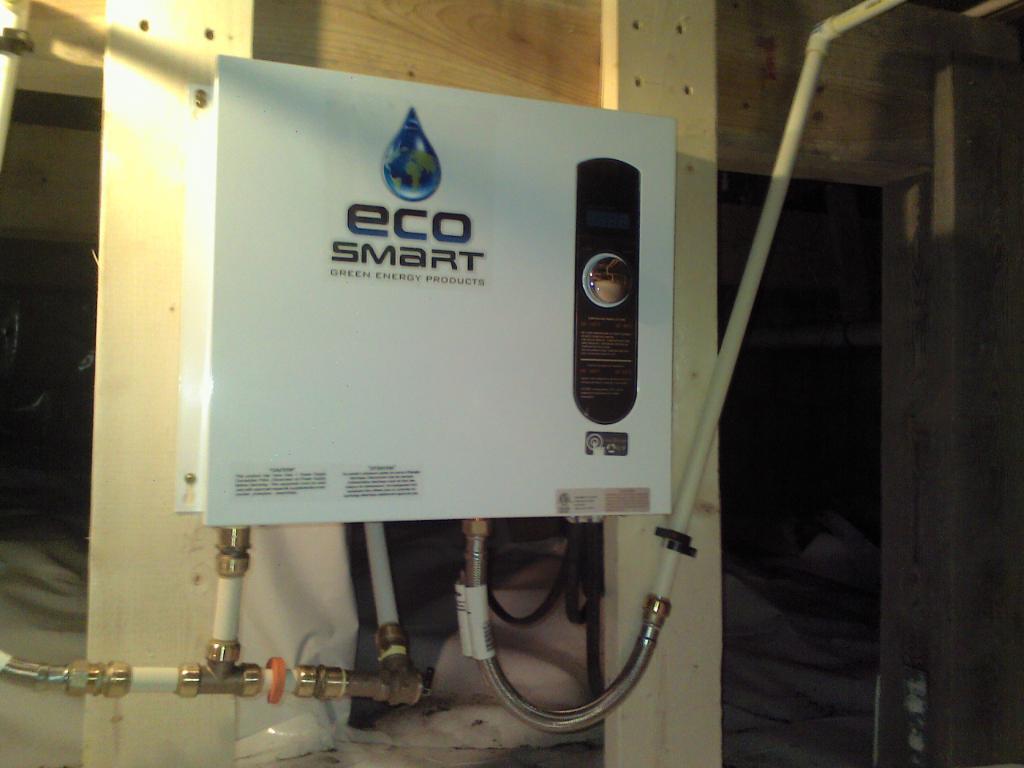 EcoSmart ECO 36 36kw 240V Electric Tankless Water Heater, White Customer Review EcoSmart ECO 36 36kw 240V Electric Tankless Water Heater, White - Customer Photo 1