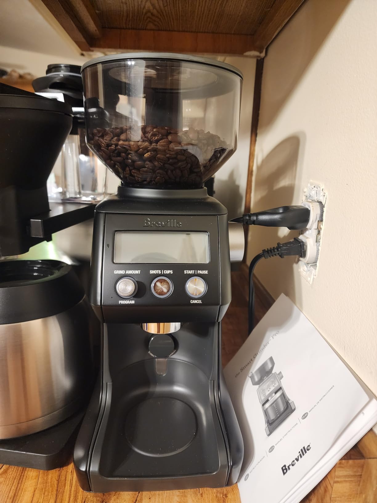 Breville BCG820BSS Smart Grinder Pro for Coffee and Espresso, Brushed Stainless Steel Customer Review Breville BCG820BSS Smart Grinder Pro for Coffee and Espresso, Brushed Stainless Steel - Customer Photo 5