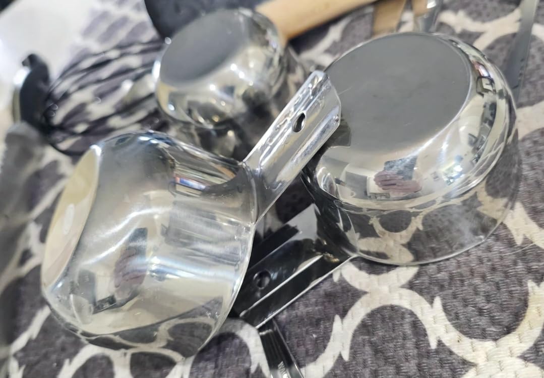 Hudson Essentials Stainless Steel Measuring Cups Set (6 Piece Set) Customer Review Hudson Essentials Stainless Steel Measuring Cups Set (6 Piece Set) - Customer Photo 1