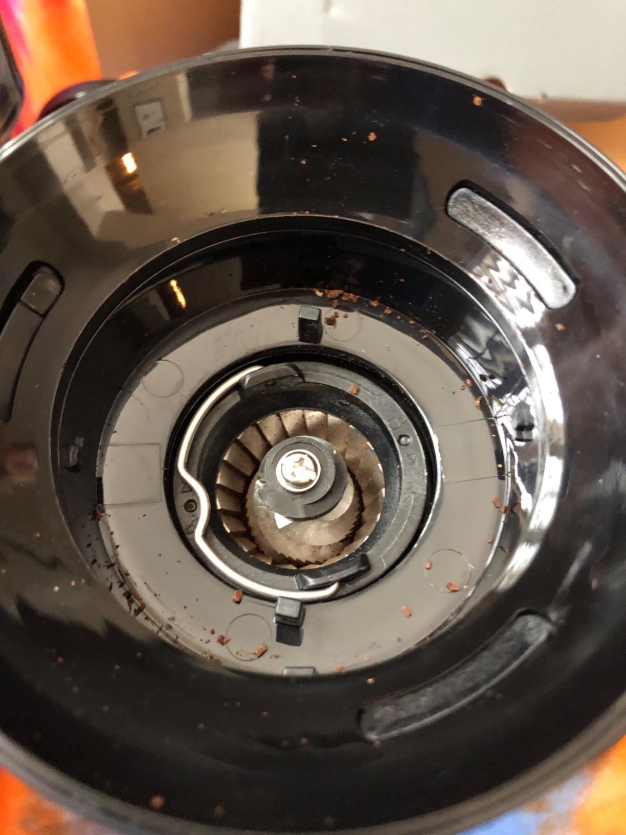 OXO Brew Conical Burr Coffee Grinder with Scale Customer Review OXO Brew Conical Burr Coffee Grinder with Scale - Customer Photo 3