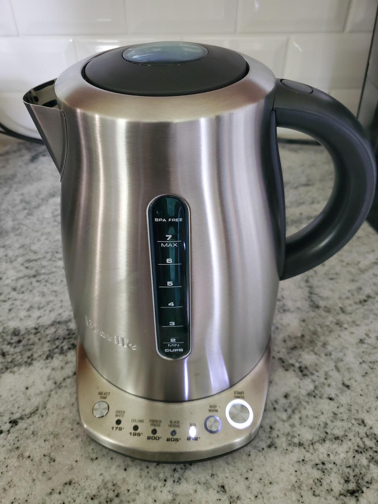Breville BKE720BSS Temp Select Hot Water Kettle, 57 oz, Brushed Stainless Steel Customer Review Breville BKE720BSS Temp Select Hot Water Kettle, 57 oz, Brushed Stainless Steel - Customer Photo 5