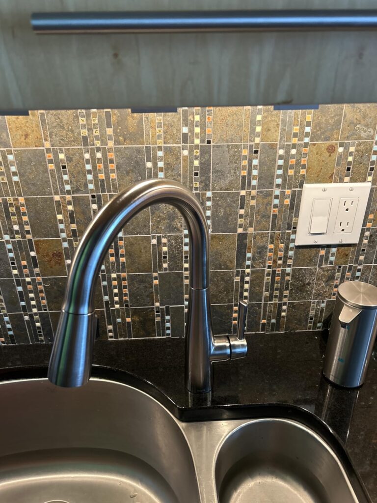 Delta Essa Brushed Nickel Kitchen Faucet with Pull Down Sprayer, Modern Single Hole Kitchen Sink Faucet, Single Handle, Arctic Stainless 9113-AR-DST Customer Review Best Kitchen Faucets